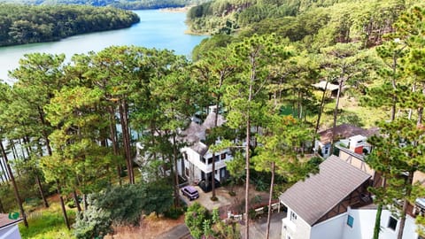 Day, Natural landscape, Bird's eye view, Lake view