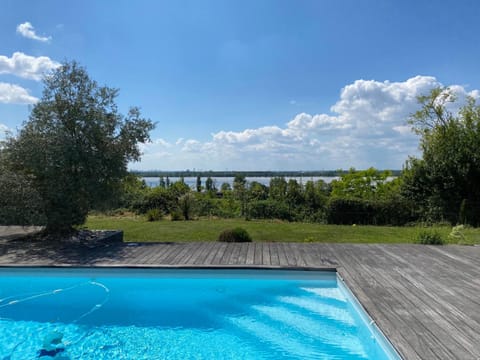 Natural landscape, Pool view, Swimming pool