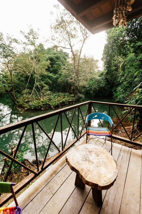 Balcony/Terrace, Garden view, River view