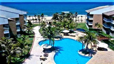 Property building, Restaurant/places to eat, Bird's eye view, Sea view, Swimming pool