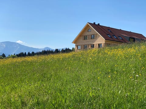 Property building, Spring, Day, Natural landscape, Mountain view