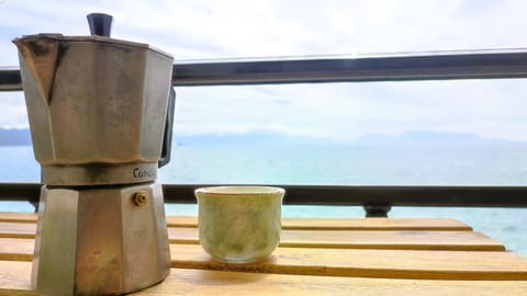 View (from property/room), Balcony/Terrace, Sea view