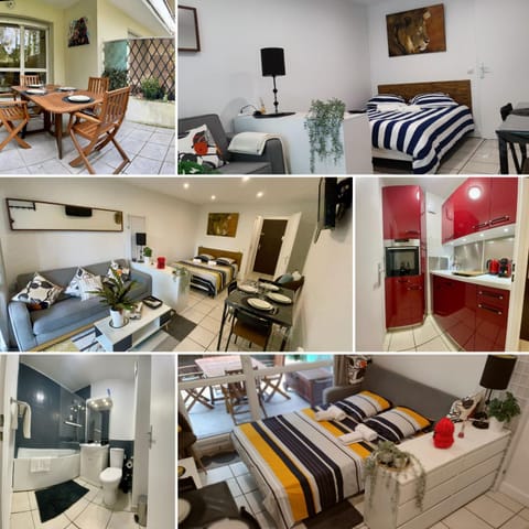 Studio Rénové au calme avec Terrasse Trouville Apartment in Trouville-sur-Mer