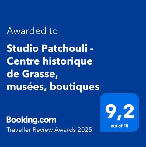 Studio Patchouli - Centre historique de Grasse, musées, boutiques Apartment in Grasse