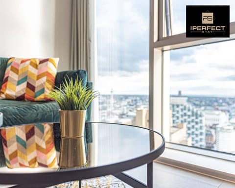 Living room, City view