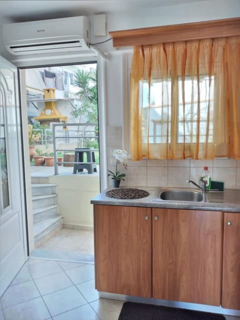Balcony/Terrace, Garden view, kitchen