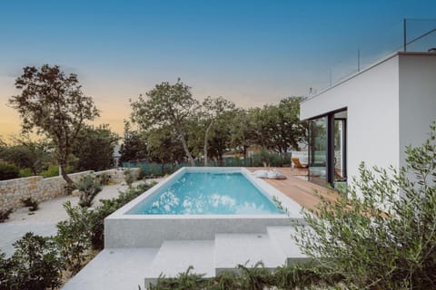 D-Tree HOUSE private heated pool Villa in Novalja