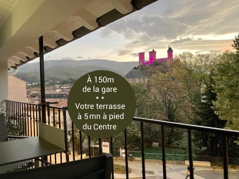 Natural landscape, View (from property/room), Balcony/Terrace, Mountain view