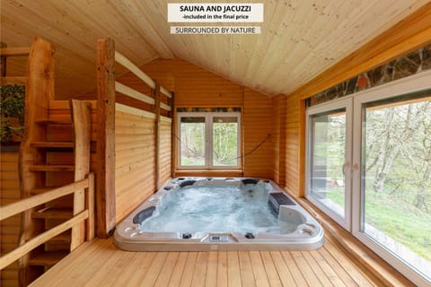 Bed, Natural landscape, Hot Tub, bunk bed