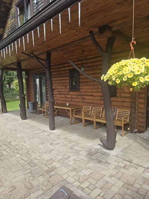 Property building, Patio