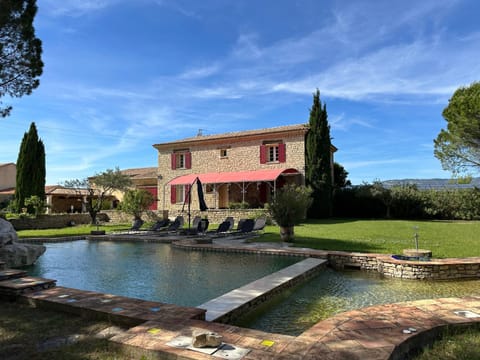 Property building, Day, Natural landscape, Garden, Garden view, Pool view, Swimming pool