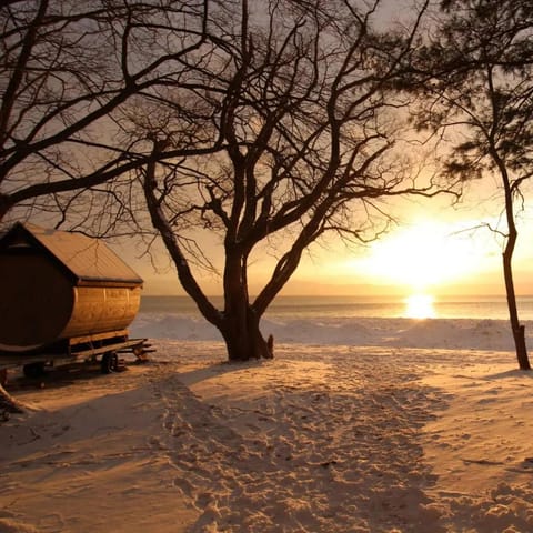 Natural landscape, Sunset