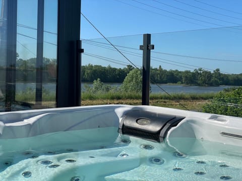 Hot Tub, Spa and wellness centre/facilities, River view, Open Air Bath