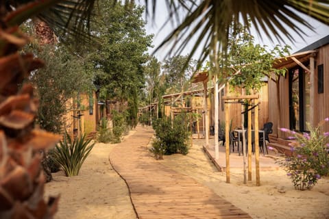 Property building, Garden view