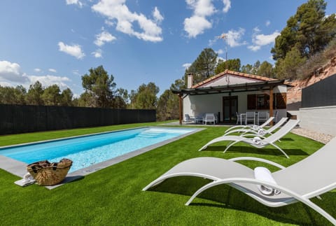 Property building, Living room, Swimming pool
