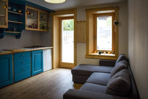 Kitchen or kitchenette, Living room