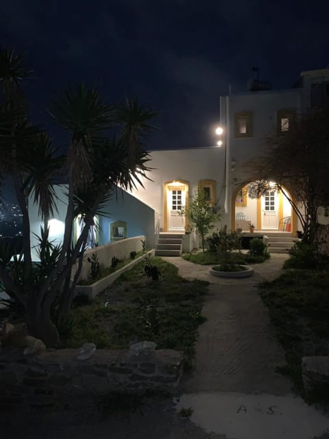 Property building, Night, Garden view