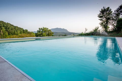 Natural landscape, Pool view, Swimming pool