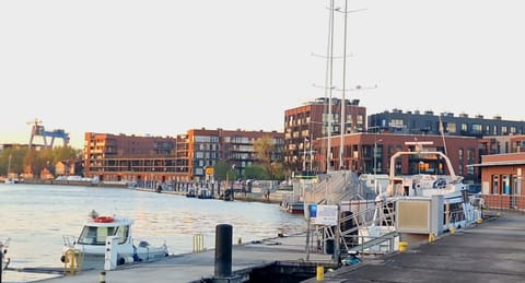 Property building, River view, Location