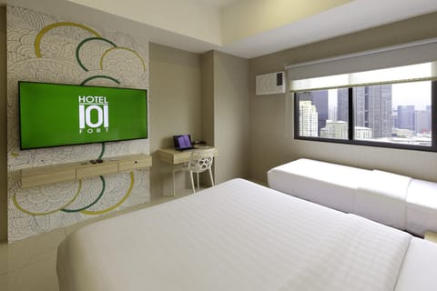 Bed, TV and multimedia, Photo of the whole room, Bedroom, air conditioner