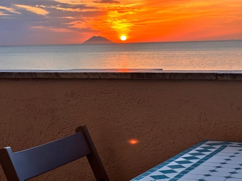 Balcony/Terrace, Sea view, Sunset
