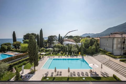 Spring, Swimming pool, Swimming pool, sunbed