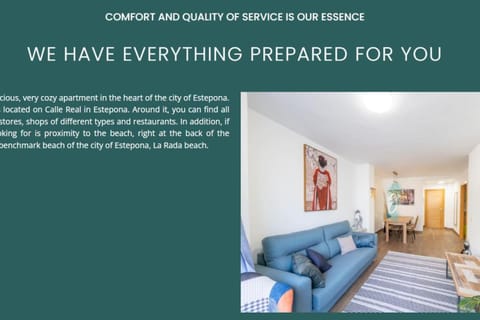 3 Bed Apartment Sleeps 6 - Free Parking & Balcony Apartment in Estepona