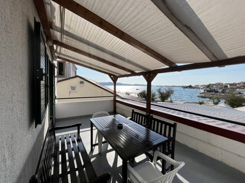 View (from property/room), Balcony/Terrace, Sea view