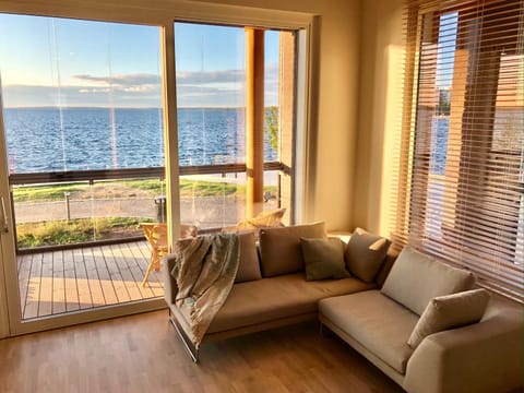 View (from property/room), Living room, Beach