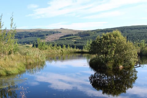 Natural landscape, Lake view, Mountain view