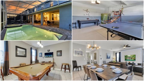 Game Room, Dining area, Swimming pool