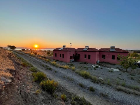 Property building, Natural landscape, Sunset