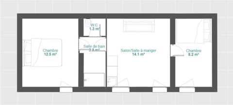 Appartement 2 chambres avec jardin Apartment in Lorgues