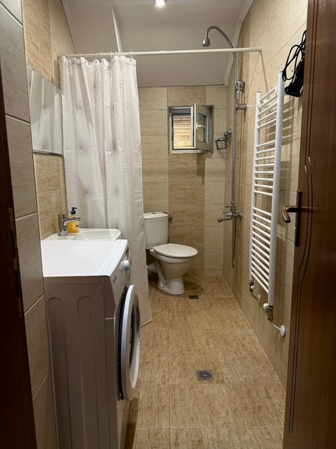 Shower, Toilet, Bathroom, washing machine