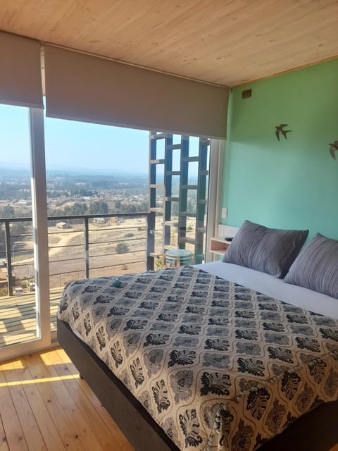 Bed, Natural landscape, View (from property/room), Balcony/Terrace, Photo of the whole room, Bedroom