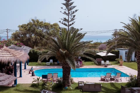 Spring, Day, People, Garden, Pool view, Sea view, Swimming pool
