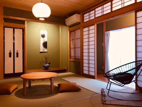 Living room, Seating area, air conditioner
