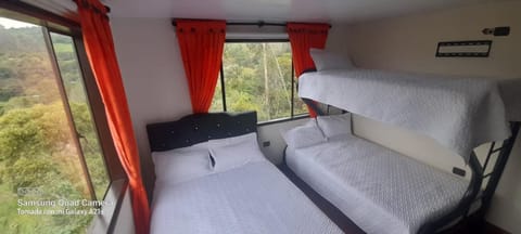 Bed, Photo of the whole room, Bedroom, bunk bed