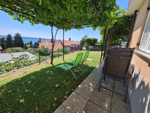 Property building, Garden, Sea view