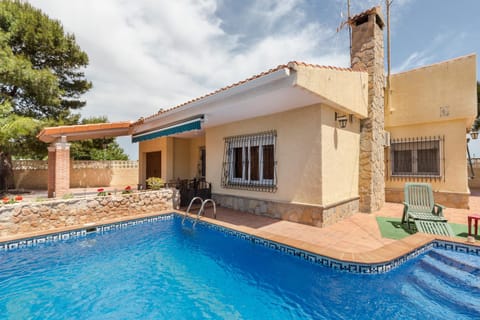 Property building, Living room, Swimming pool