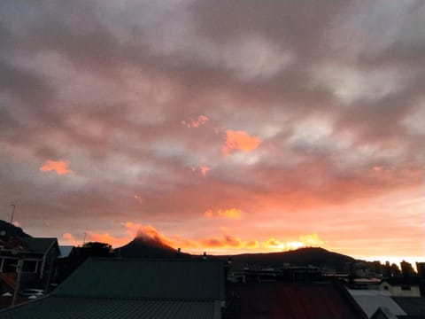 Property building, Sunset