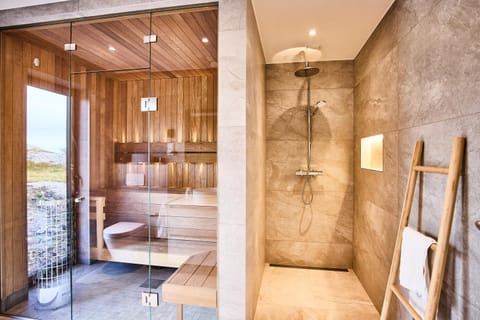 Shower, Sauna, Spa and wellness centre/facilities