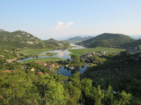 Day, Natural landscape, Bird's eye view, Lake view, Mountain view, River view