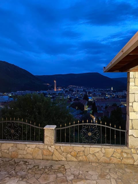 Night, Natural landscape, City view