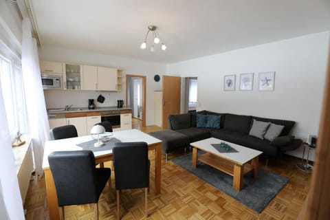Kitchen or kitchenette, Living room, Seating area, Dining area, stove