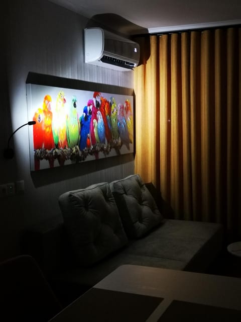 Living room, air conditioner