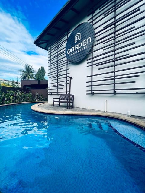 Property building, Pool view, Swimming pool