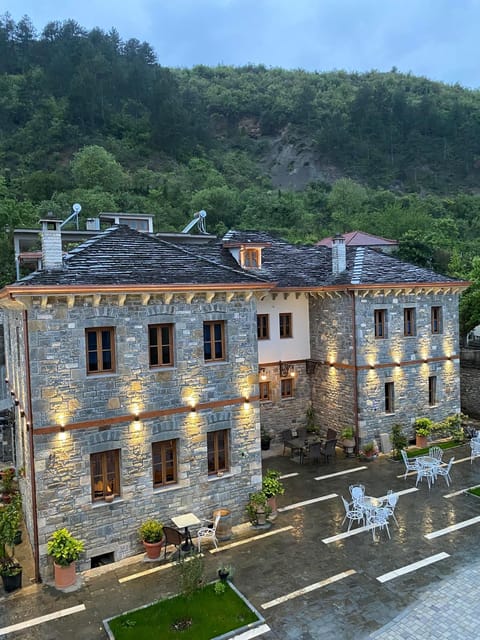 Property building, Natural landscape, Mountain view