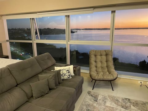 Living room, Seating area, Lake view, River view