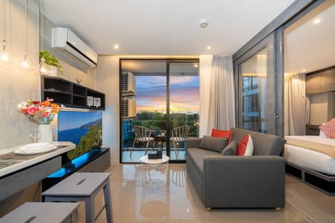 Living room, Dining area, Bedroom, air conditioner